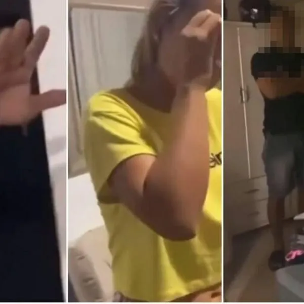 Video del policía que descubrió a su esposa con amante que hace parte de la Sijín: así fue la grabación e imágenes que se publicaron en redes sociales