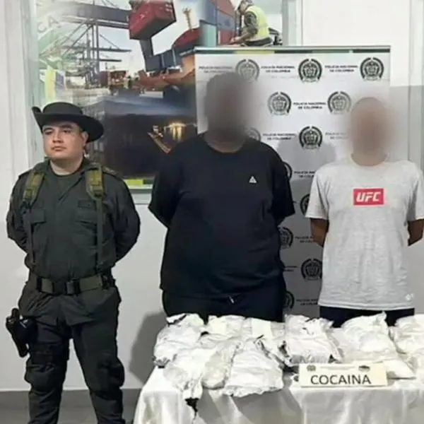 Capturan a 2 franceses con cocaína pegada al cuerpo: querían huir en crucero desde Cartagena