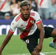 Miguel Ángel Borja marcó triplete con River y sigue en racha; ¿Pide pista en Selección?