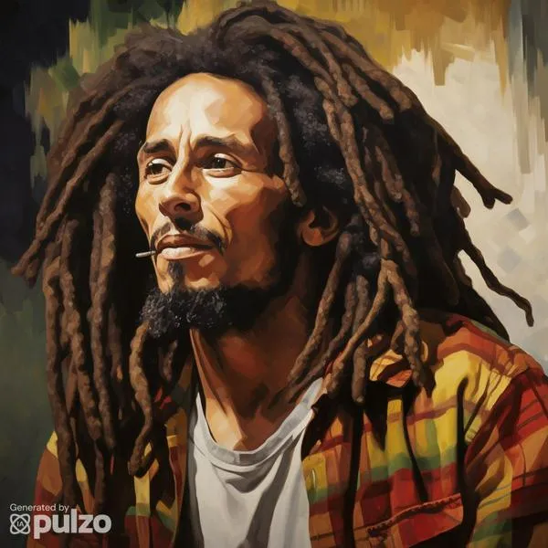 Así se vería Bob Marley si estuviera vivo, según la inteligencia artificial. El "Rey del Reggae" falleció el 11 de mayo de 1981 y nació el 6 de febrero de 1945.