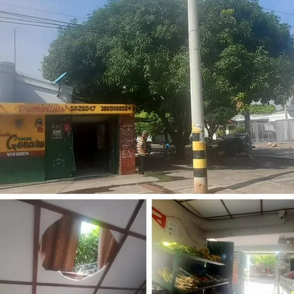 Reconocida tienda de Valledupar fue saqueada por delincuentes que entraron por el techo