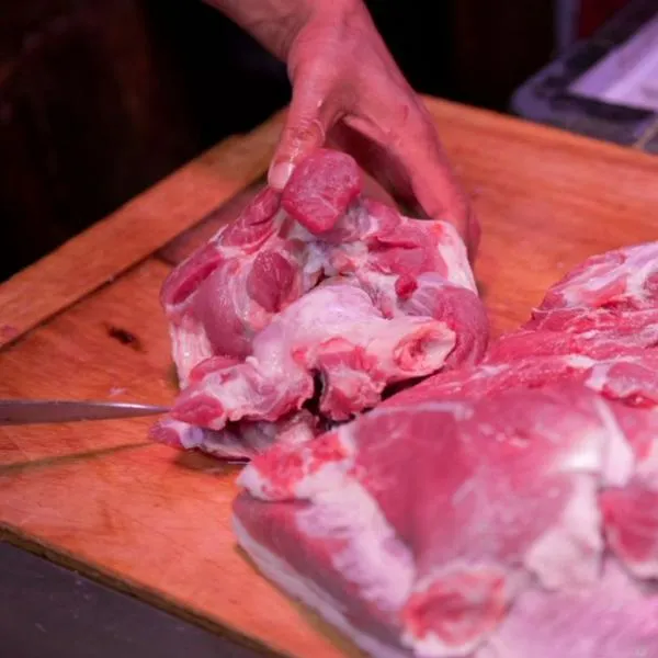 Consumo de carne de cerdo en Colombia aumentó durante 2023, en comparación con 2022.