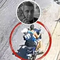 Fotos de imagen del robo y de Humberto Plata, en nota de que video en Bucaramanga expuso robo y asesinato de Humberto Plata, de canal TRO y Señal Colombia