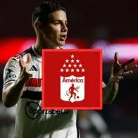 Juan José Mantilla, periodista de Win Sports, pidió a James Rodríguez para el América de Cali. El comunicador hasta dijo que él mismo iniciaba la campaña. 