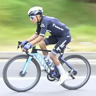 Nairo Quintana no tuvo buena actitud con los periodistas.