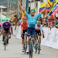 Harold Tejada ganó la segunda etapa del Tour Colombia.