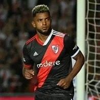 [Video] Miguel Borja pescó en el área y facturó otro gol con River Plate en Argentina