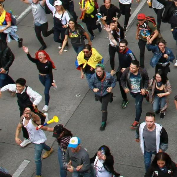 Marchas en Bogotá hoy y cómo está Transmilenio