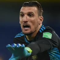 Franco Armani, a propósito de lo que dijo del VAR en Argentina por penal atajado con River Plate.