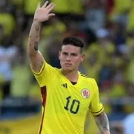 Foto de James RodrÍguez, quien se iría a jugar en la MLS