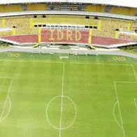 Estadio El Campín, que albergará varios conciertos por los que Santa Fe y Millonarios se reunirán con la Alcaldía de Bogotá.