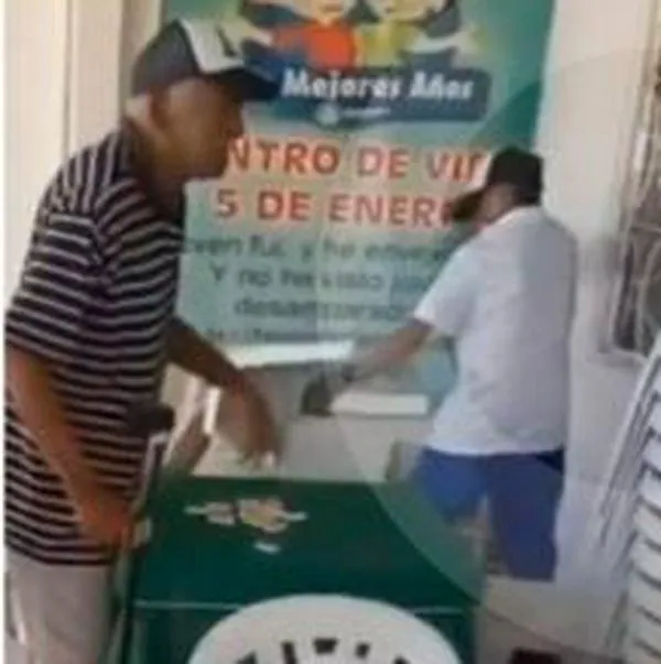 Video: adultos mayores protagonizaron pelea con sillas durante partida de dominó en Valledupar