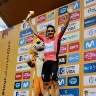 Óscar Sevilla fue uno de los afectados por la caída en el Tour Colombia.