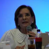 La procuradora Margarita Cabello en la cumbre de gobernadores de Cartagena.