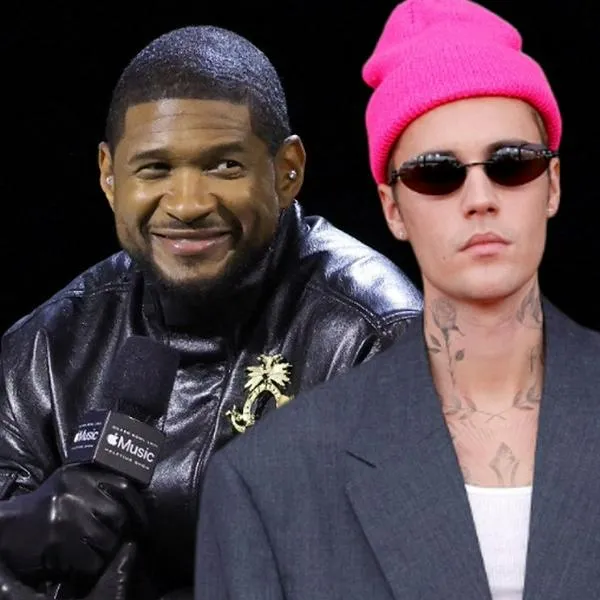 Usher y Justin Bieber, en nota sobre quiénes cantarían en Super Bowl 2024