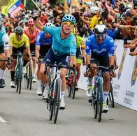 Mark Cavendish ganó la cuarta etapa del Tour Colombia en Zipaquirá.