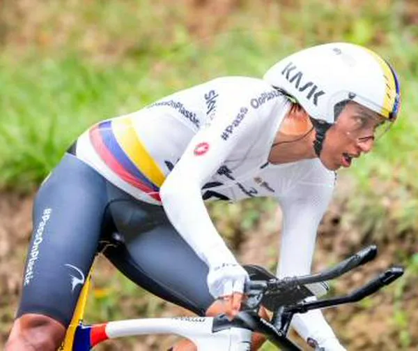 Egan Bernal, en el Tour Colombia, pasó por carretera donde casi pierde la vida