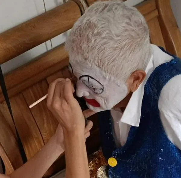 Carasucia, el hombre que ha estado más de 50 años en el Carnaval de Barranquilla