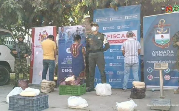 Autoridades incautaron tres toneladas de queso de contrabando traído de Venezuela