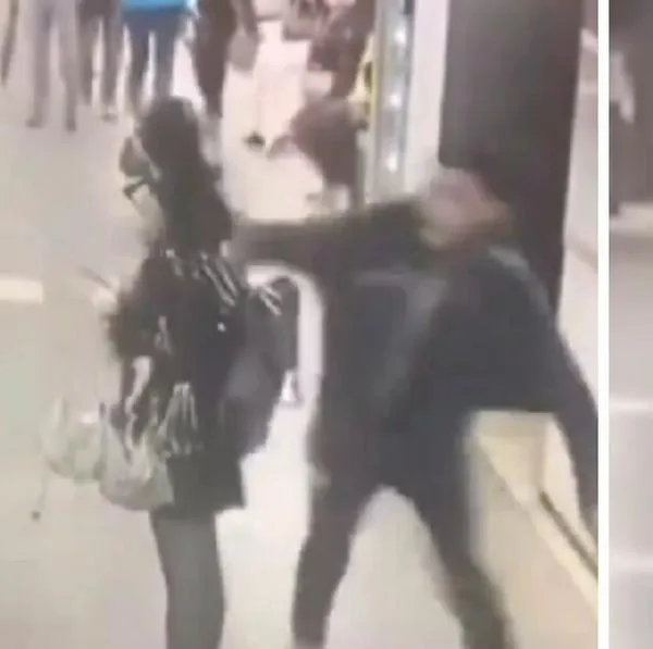 Video | Capturan hombre que golpeaba brutalmente mujeres en las estaciones de metro