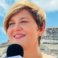 Verónica Alcocer fue abucheada en el Carnaval de Barranquilla. 