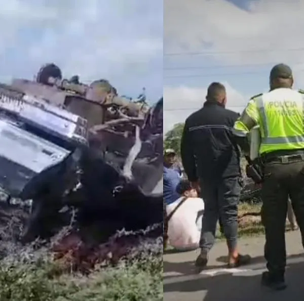 Accidente de tránsito por fallas dejó 2 muertos y 3 niños heridos en La Guajira