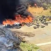 Incendio se registró en el batallón Pedro Nel Ospina de Bello, Antioquia