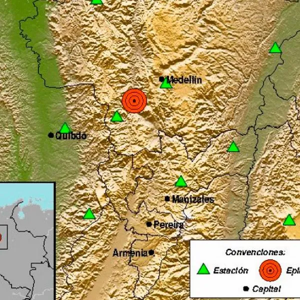 “Se sintió como un zumbido”: Así fue el temblor de tierra de esta tarde en Antioquia