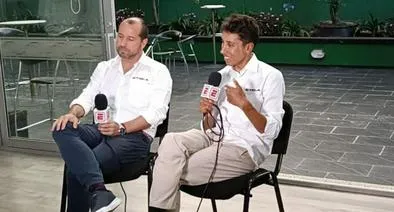 Egan Bernal y el empresario Camilo Reina lanzaron en Colombia Cycla, negocio con el que quieren impulsar el ciclismo en el país.