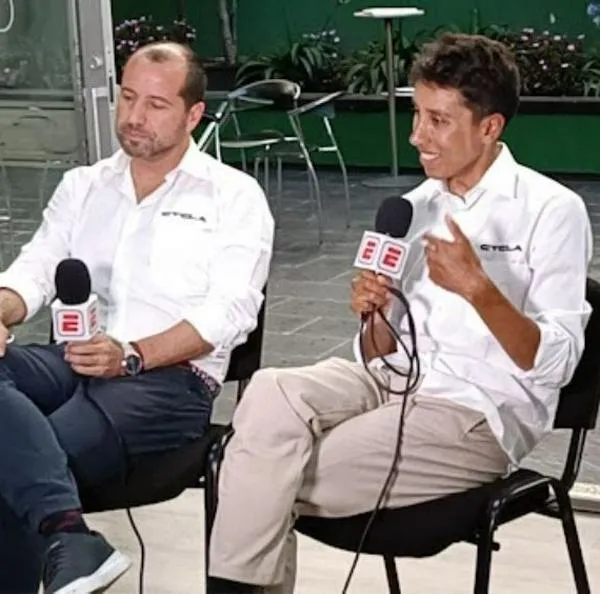 Egan Bernal y el empresario Camilo Reina lanzaron en Colombia Cycla, negocio con el que quieren impulsar el ciclismo en el país.