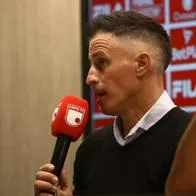 "Hicimos un partido perfecto": entrenador de Santa Fe, luego de victoria sobre Cali