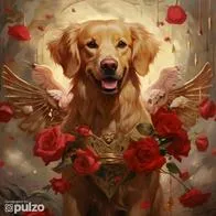 Así se verían sus mascotas en San Valentín, siendo cupidos, retratados por la inteligencia artificial. Aprenda cómo hacerlo.