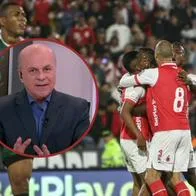 Santa Fe le ganó al Cali y Carlos Antonio Vélez criticó al Cardenal por su funcionamiento.