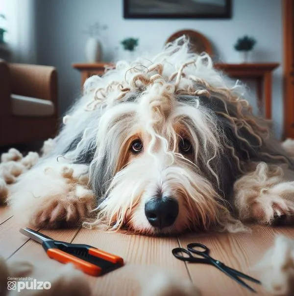 Trucos para quitar los nudos del pelo de su perro