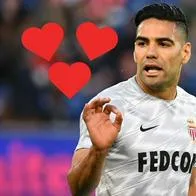 Falcao y James Rodríguez aparecieron en mensaje de San Valentín del AS Mónaco