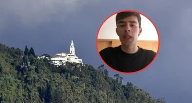 Santiago Cortés, ciclista que fue atracado y golpeado cerca del cerro de Monserrate, de Bogotá