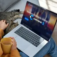 Persona viendo Cuevana, en nota sobre qué pasó con esa página