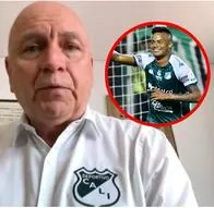 'Chino' Sandoval en Deportivo Cali: agarrón entre presidente del Cali y agente del futbolista