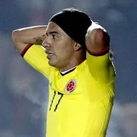 Dayro Moreno con la Selección Colombia en la Copa América 2011. El delantero se cuestionó por qué no fue al Mundial Brasil 2014
