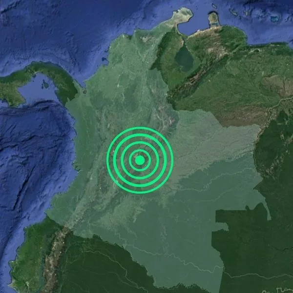 Temblor en Colombia hoy con epicentro en Los Santos, Santander con magnitud de 2.6.