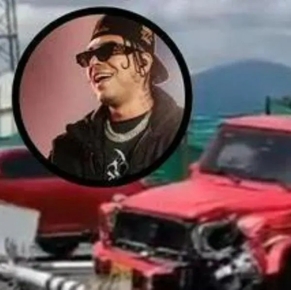 Ryan Castro se accidentó en la vía de Medellín a Rionegro y su novia era quien manejaba la camioneta donde ocurrió el choque