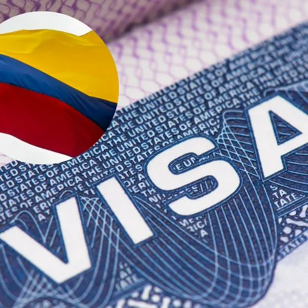 Imagen de visa por nota sobre green card estadounidense