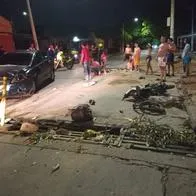 ¿Quién responde? Rejilla dañada provoca grave accidente de tránsito en Valledupar