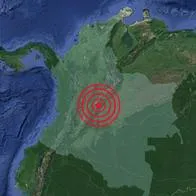 En la noche del lunes 19 de febrero se sintió un temblor en Colombia de 4,6 grados con epicentro en Los Santos, Santander