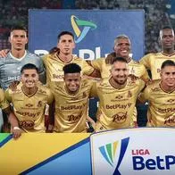 Deportes Tolima en Barranquilla, donde perdió al delantero Lucas González por una fuerte lesión en el pie.