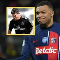 Mbappé habría firmado contrato con Real Madrid por menos plata que lo hizo James