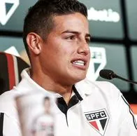James Rodríguez, que se queda en Sao Paulo y Hernández Bonnet lo considera un problema