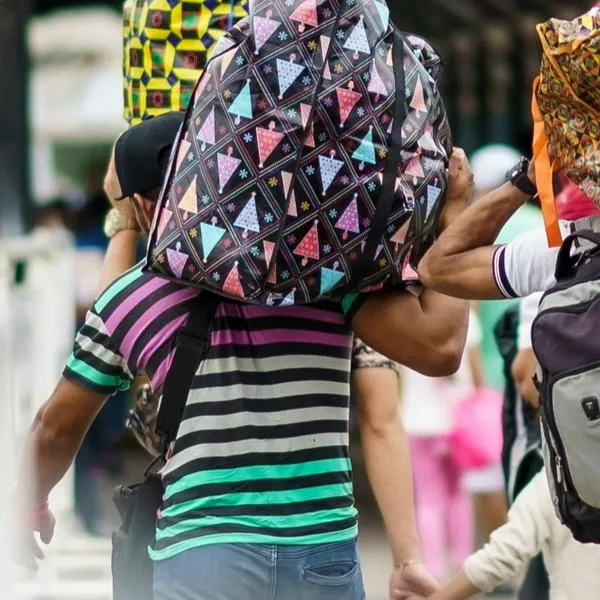 Migrantes venezolanos se están yendo de Colombia. 