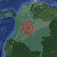 Tembló duro hoy en Colombia, en la noche del jueves 22 de frebrero: El Servicio Geólogico Colombiano informó que el sismo se registró en Antioquia.