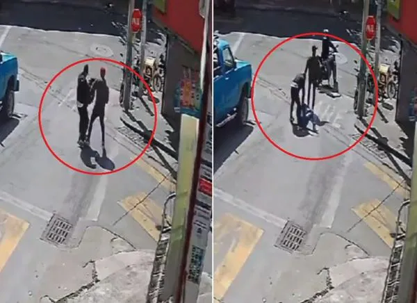 Motoladrones en Bogotá robaron bolso con dinero y arrastraron por el piso a la víctima
